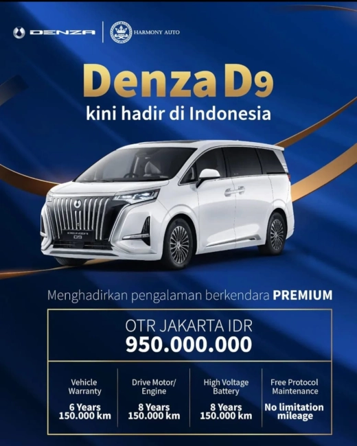 Banner Denza Kelapa Gading Jakarta 1 Banner Mobil Denza Jakarta 1