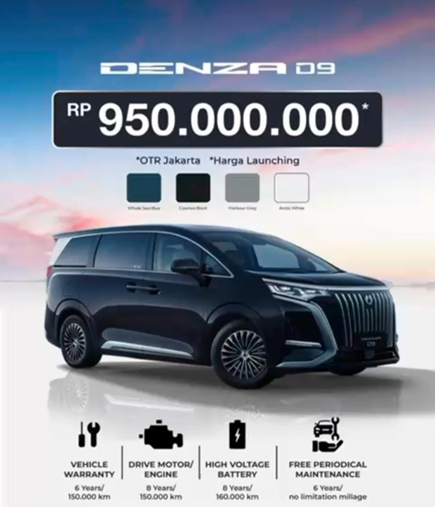 Harga Denza Jakarta